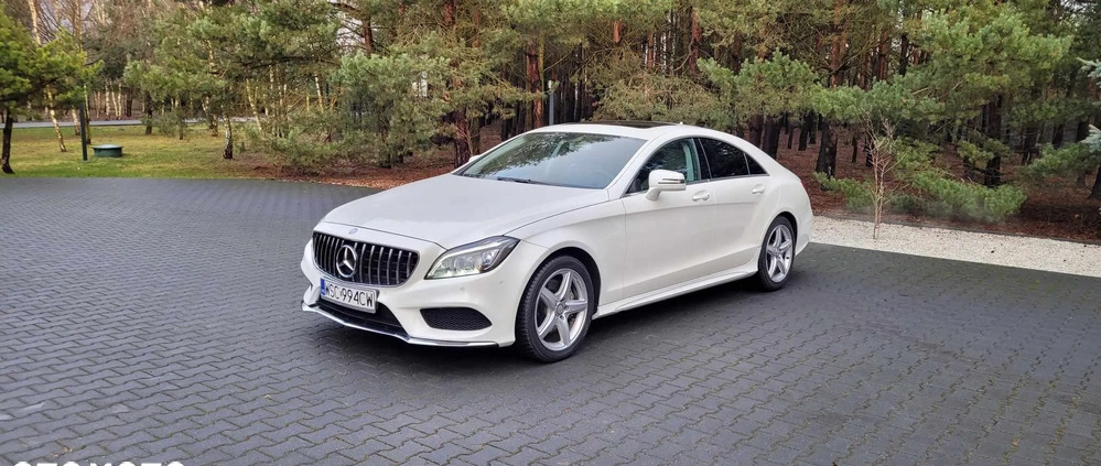 Mercedes-Benz CLS cena 110000 przebieg: 75000, rok produkcji 2012 z Pakość małe 254